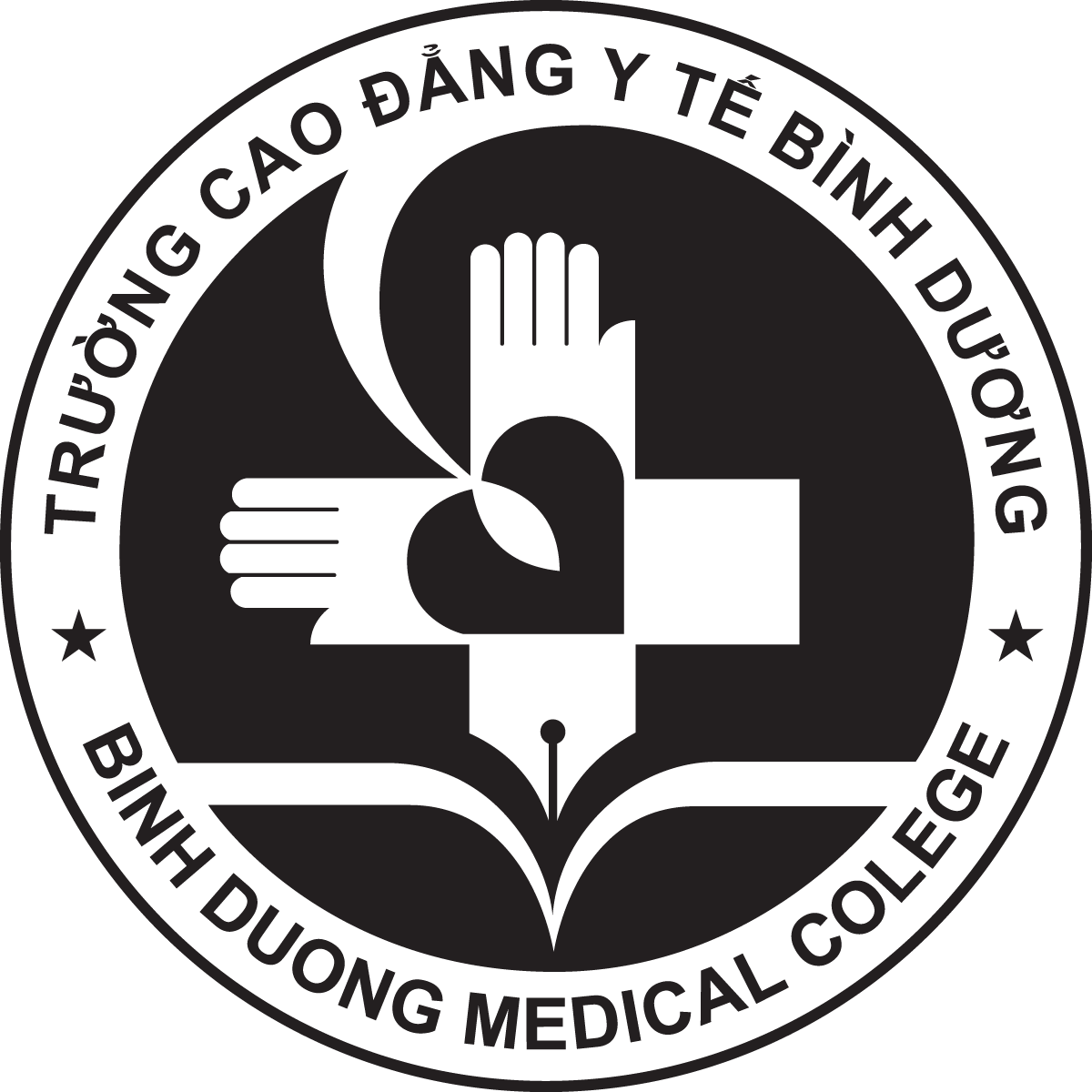 Logo Truong Cao Dang Y Te Binh Duong am ban