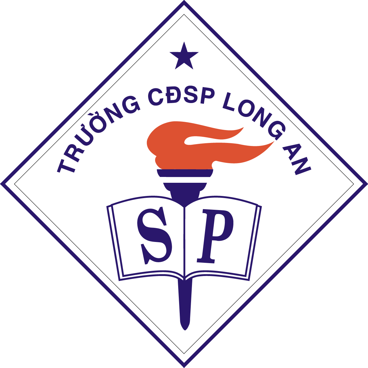 Logo Truong Cao dang Su pham Long An
