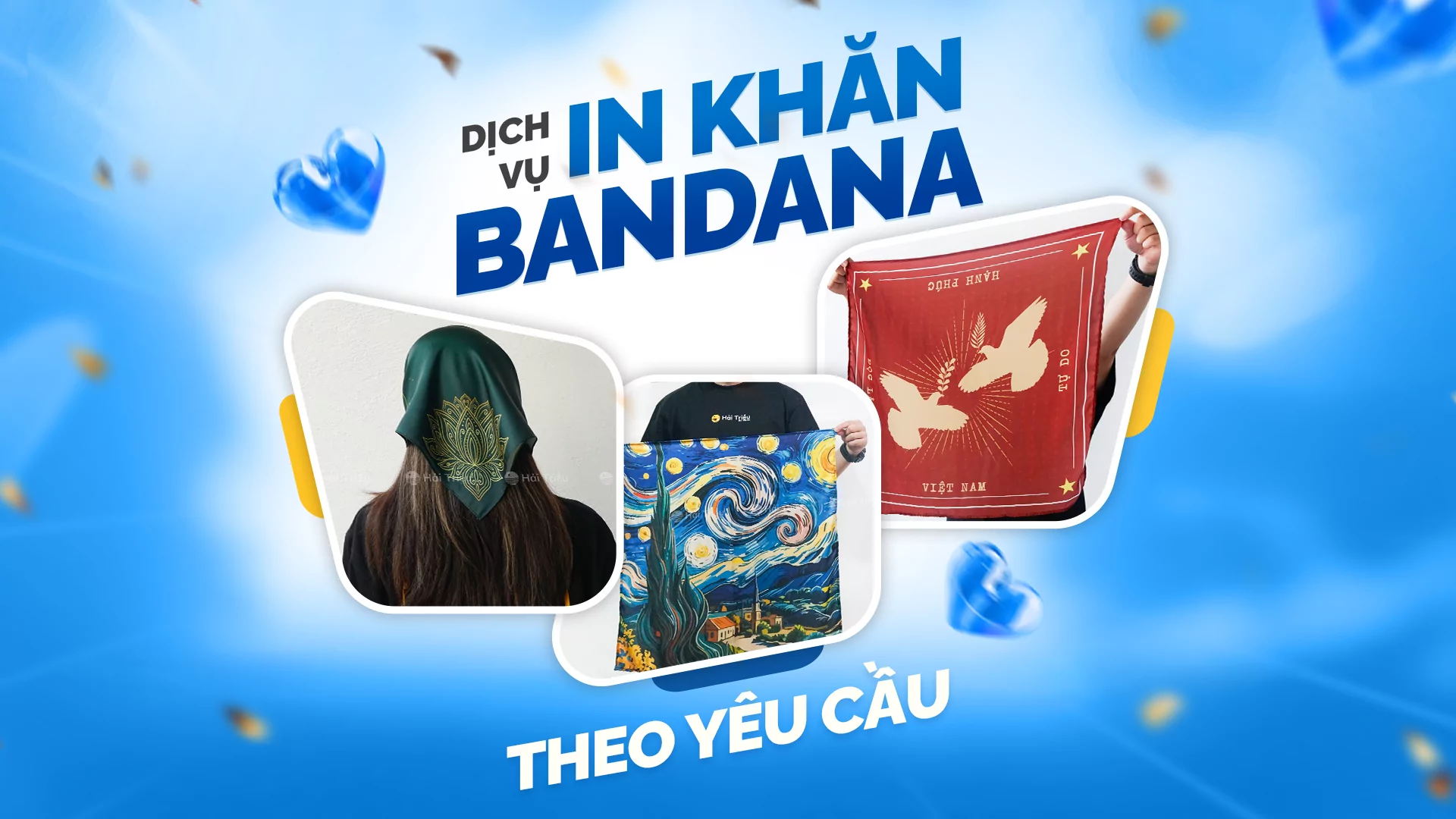 banner dich vu in khan bandana theo yeu cau hai trieu
